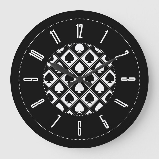 Baumuster Große Wanduhr (Vorderseite)