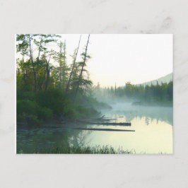 Baumwassermarsche Landschaft Postkarte