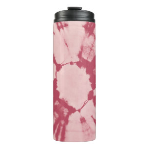 Baumwoll-Tie-Dye-Muster abstraktes Hintergrundmust Thermosbecher