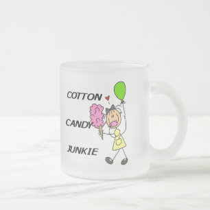 Baumwoll Zucker Süchtiger T-Shirts und Geschenke Mattglastasse