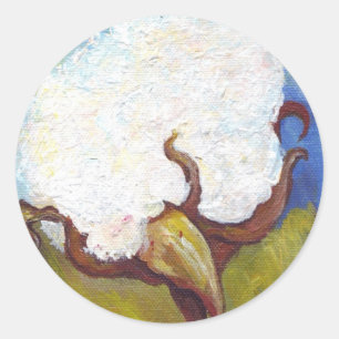 BaumwollBolzen aus MS Runder Aufkleber