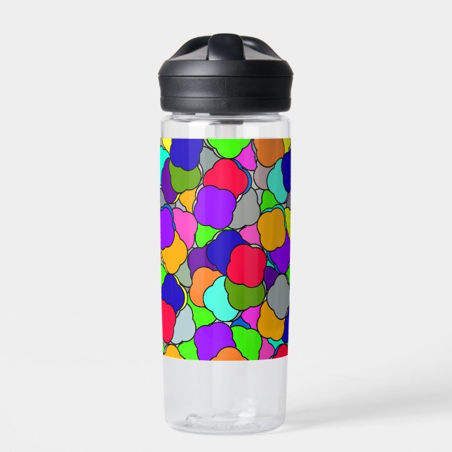 Baumwollbonbons, Wasserflasche Trinkflasche (Vorderseite)