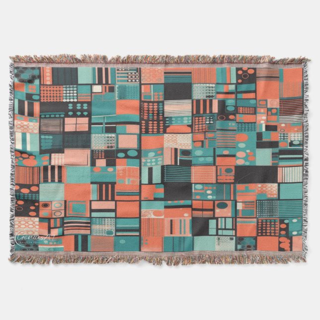 Baumwolldecke in mehrfacher Form Decke (Vorderseite)