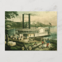 Baumwolle auf dem Mississippi, 1870