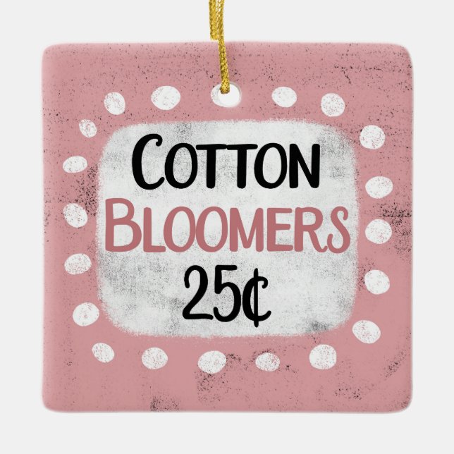 Baumwolle Bloomere 25 Cents - Ornament (Vorderseite)