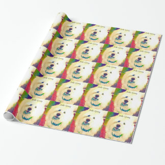 Baumwolle de Tulear Feelin' stark Geschenkpapier
