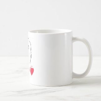 Baumwolle de Tulear Love Kaffeetasse