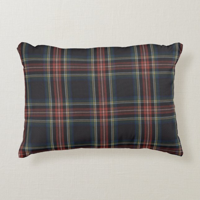 Baumwolle der Tartan-Klasse Dekokissen (Vorderseite)