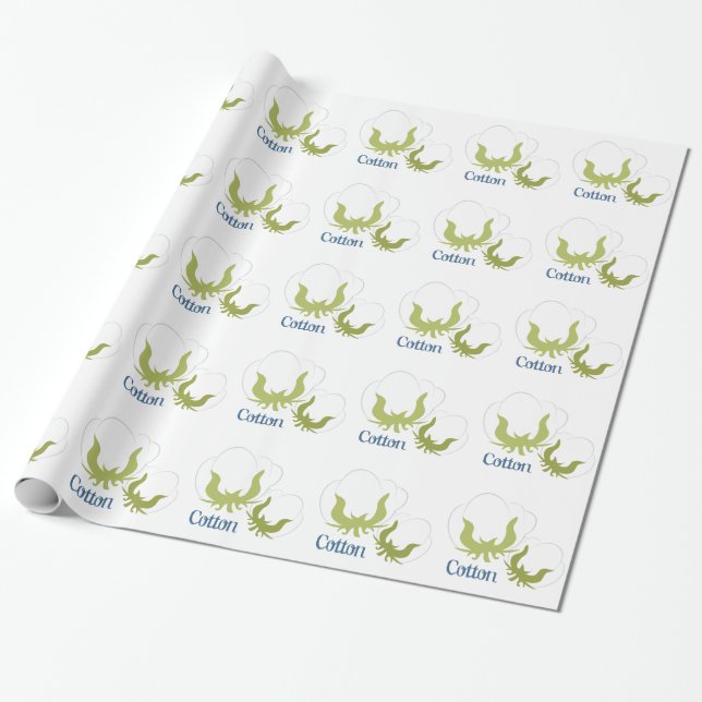 Baumwolle Geschenkpapier (Ungerollt)
