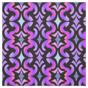 Baumwolle Gewebe-Handwerk-Rosa, schwarz, blau, Stoff