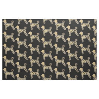 Baumwollgewebe-Pudel kundenspezifisch Stoff