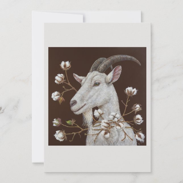 Baumwollkronenkarte (Vorderseite)