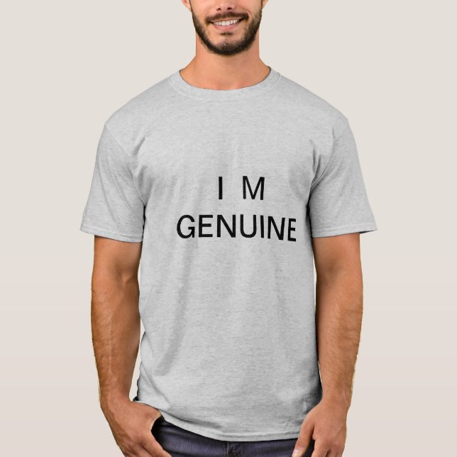 Baumwollmänner fühlen sich im Shirt wohl (Vorderseite)