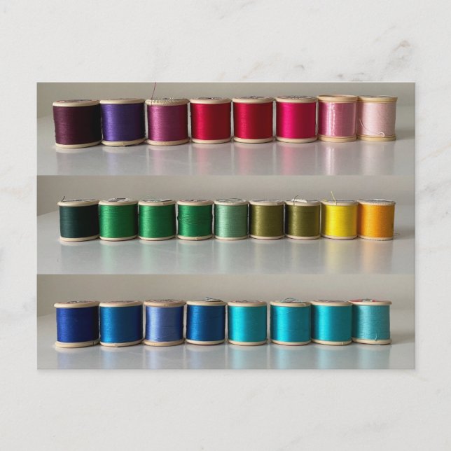 Baumwollrollen Postkarte (Vorderseite)