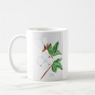 Baumwollsamenkapsel-botanische Tasse