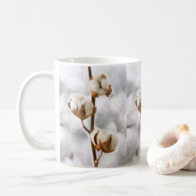 Baumwolltasse Kaffeetasse (Mit Donut)