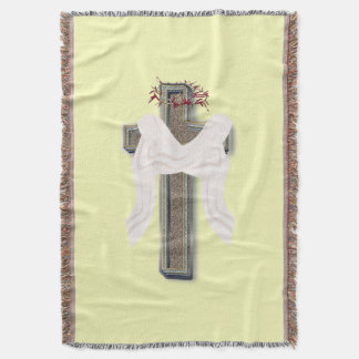 Baumwollwürfelhalterung Gelber Hintergrund Decke