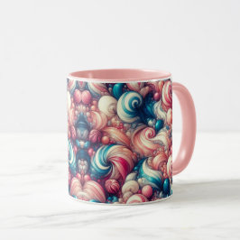 Baumwollzucker-Bubble-Gum Tasse