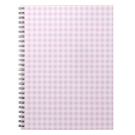 Baumwollzucker-Gingham Notizblock