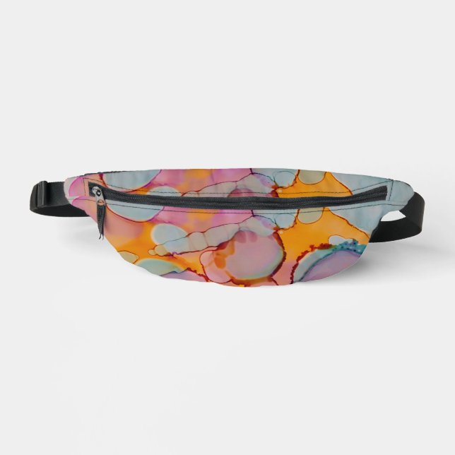 Baumwollzucker-Mirage Bauchtasche (Vorderseite)