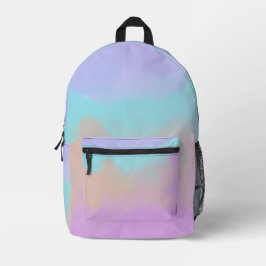Baumwollzucker-Swirldruck Digitaldruck  Bedruckter Rucksack