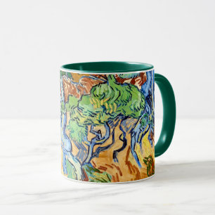Baumwurzeln (1890) Vincent Van Gogh botanische Kun Tasse