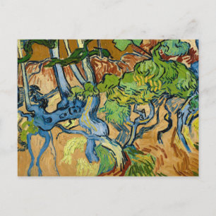 Baumwurzeln von Vincent van Gogh (Juli 1890) Postkarte