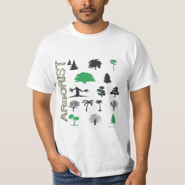 Baumzüchter-Baum-Liebhaber-T - Shirt (Vorderseite)