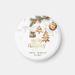 Baumzweig, Ornamente, Sterne Magnet