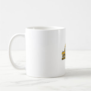 Baupapa Bagger Vintage-Shirt-Design_1 Kaffeetasse