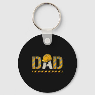 Baupapa Vatertag Vater Retro Vintage Schlüsselanhänger