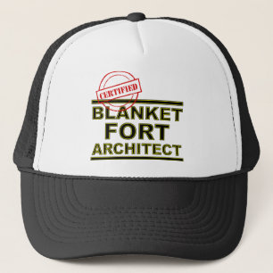 Bauplaner von Bettburgen Lustige Trucker-Mütze Truckerkappe