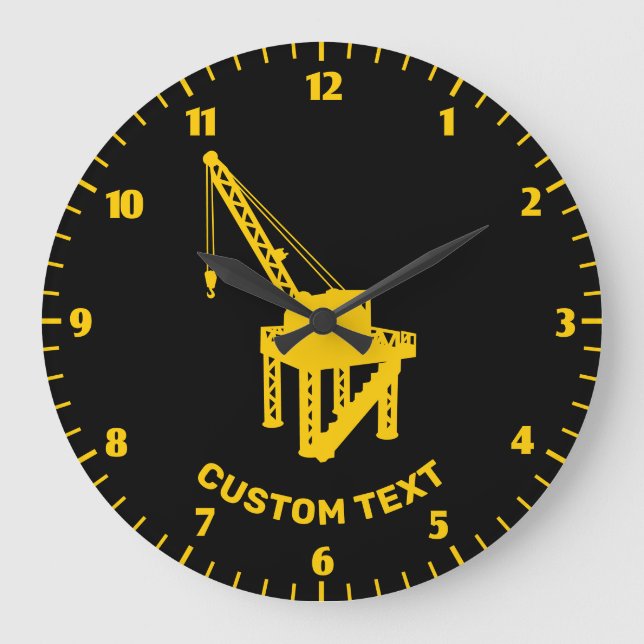 Bauplattform Große Wanduhr (Vorderseite)