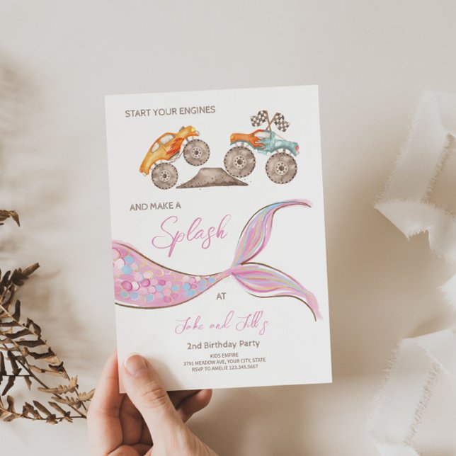 Baurassenkraftwagen - gemeinsame thematische Auffo Einladung (Von Creator hochgeladen)