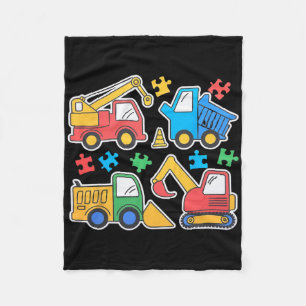 Bausatz-Autismus-T-Shirt Fleecedecke
