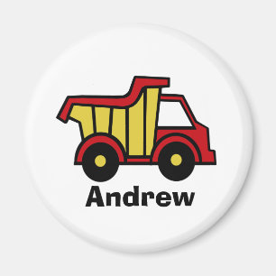 Bauspass/Entladewagen Magnet