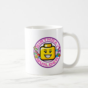Baustein Geburtstags Baumeister Blöcke Ziegel Figu Kaffeetasse