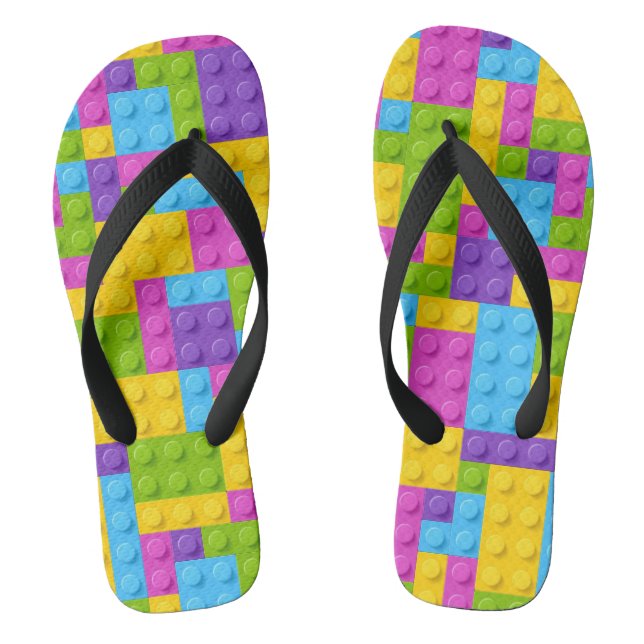 Bausteine aus Kunststoff Flip Flops (Fußbett)
