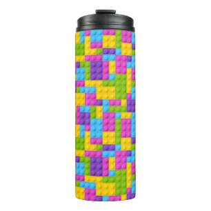 Bausteine aus Kunststoff Thermosbecher