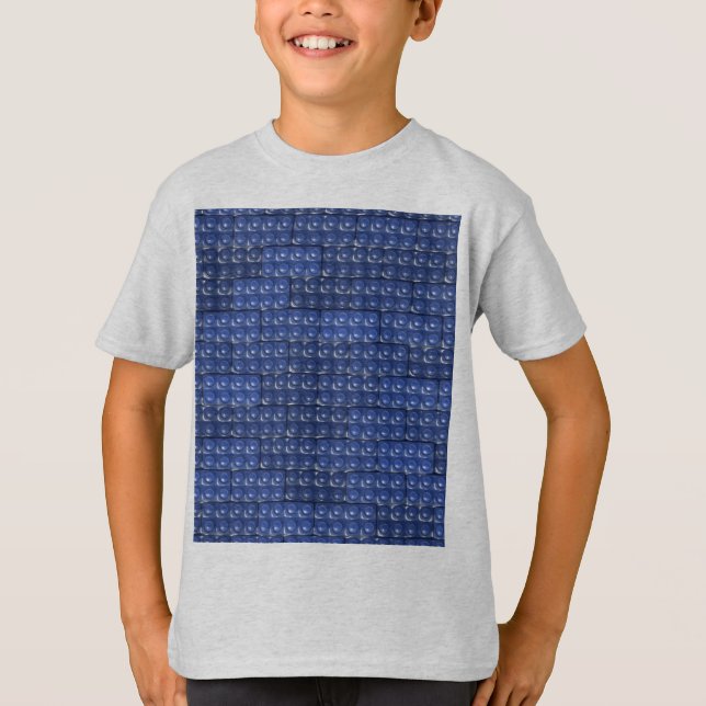 Bausteine - blau T-Shirt (Vorderseite)