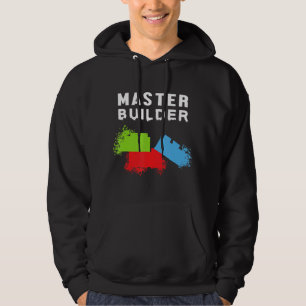 Bausteine für Master Builder Gebäude Hoodie