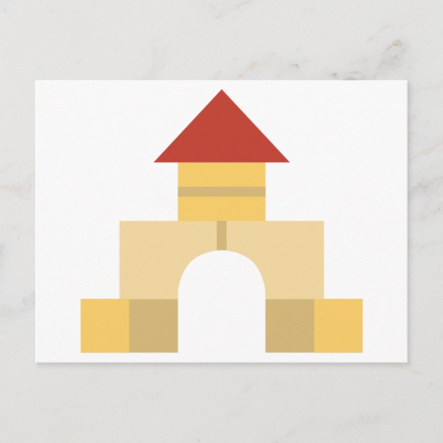 Bausteine Postkarte (Vorderseite)