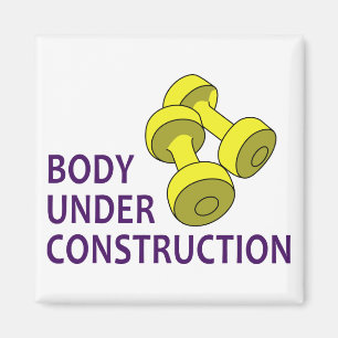 Baustelle Magnet