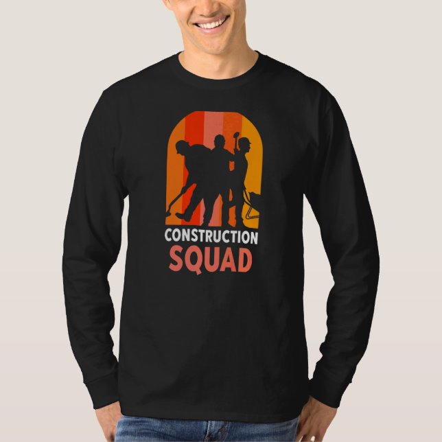 Baustelle T-Shirt (Vorderseite)