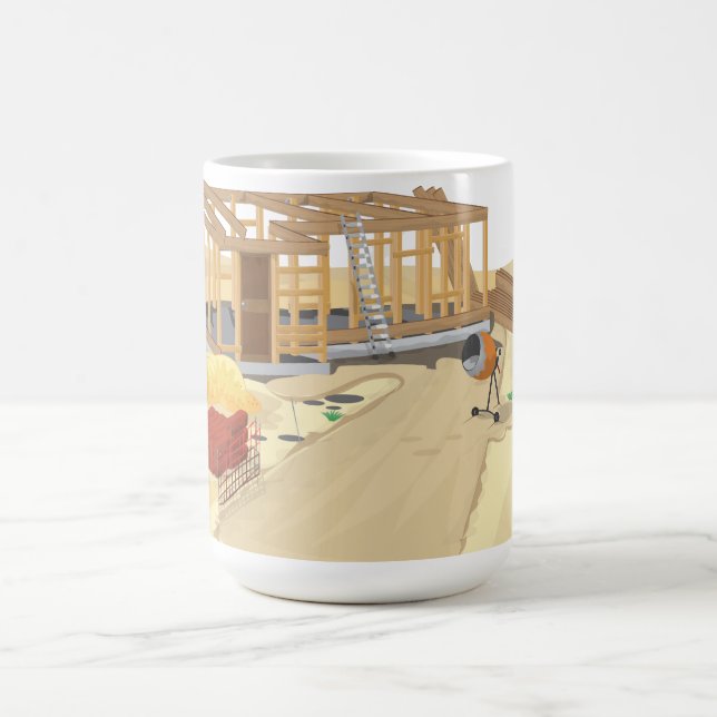 Baustelle Tasse (Mittel)