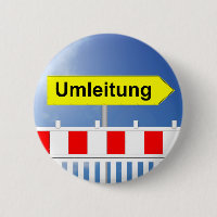 Baustelle, Umleitung und Baustellenabsperung