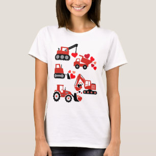 Baustellen-LKW Ich mag Dich lustiger Junge Kleinki T-Shirt