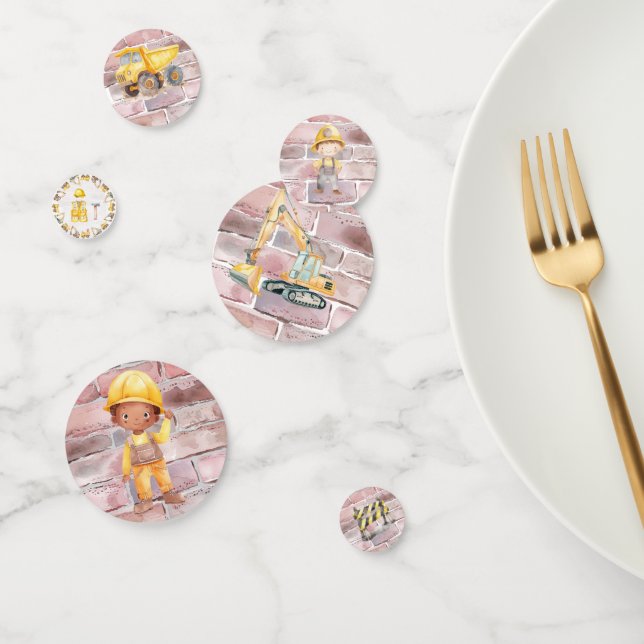Baustellen-Themen-Kindergeburtstag  Konfetti (Gruppe)