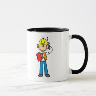 Baustellen-Vorarbeiter T-Shirts und Geschenke Tasse
