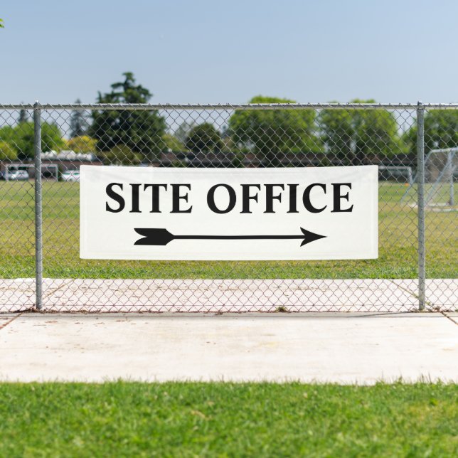 Baustellendirektion Wegweiser Banner (Insitu)